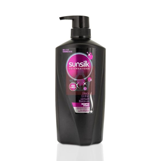 Sunsilk - Co-Creations Stunning Black Shine Shampoo - 625ml